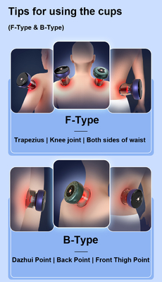 OEM/ODM ボディ フィットダッシュ F型 カップリング カップリング パーソナライズ Hijama カップリング 療法 マッサージ機