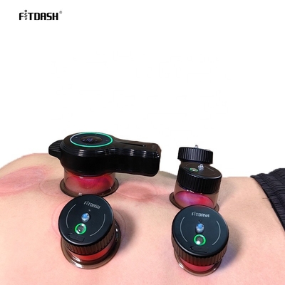 赤い光と充電電源を搭載した高度なFitdash真空カップングセラピーマシン