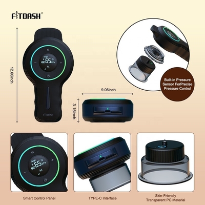 赤い光と充電電源を搭載した高度なFitdash真空カップングセラピーマシン