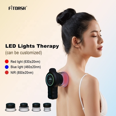 赤い光と充電電源を搭載した高度なFitdash真空カップングセラピーマシン
