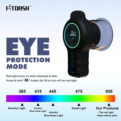 赤い光と充電電源を搭載した高度なFitdash真空カップングセラピーマシン