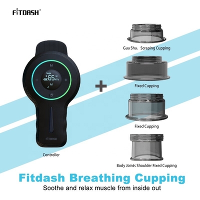 Fitdash ABS PC カップリング セラピーセット 6 PC セルライト マッサージ カップ 真空 カップリング セラピー