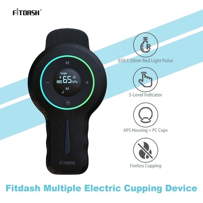 Fitdash ABS PC カップリング セラピーセット 6 PC セルライト マッサージ カップ 真空 カップリング セラピー