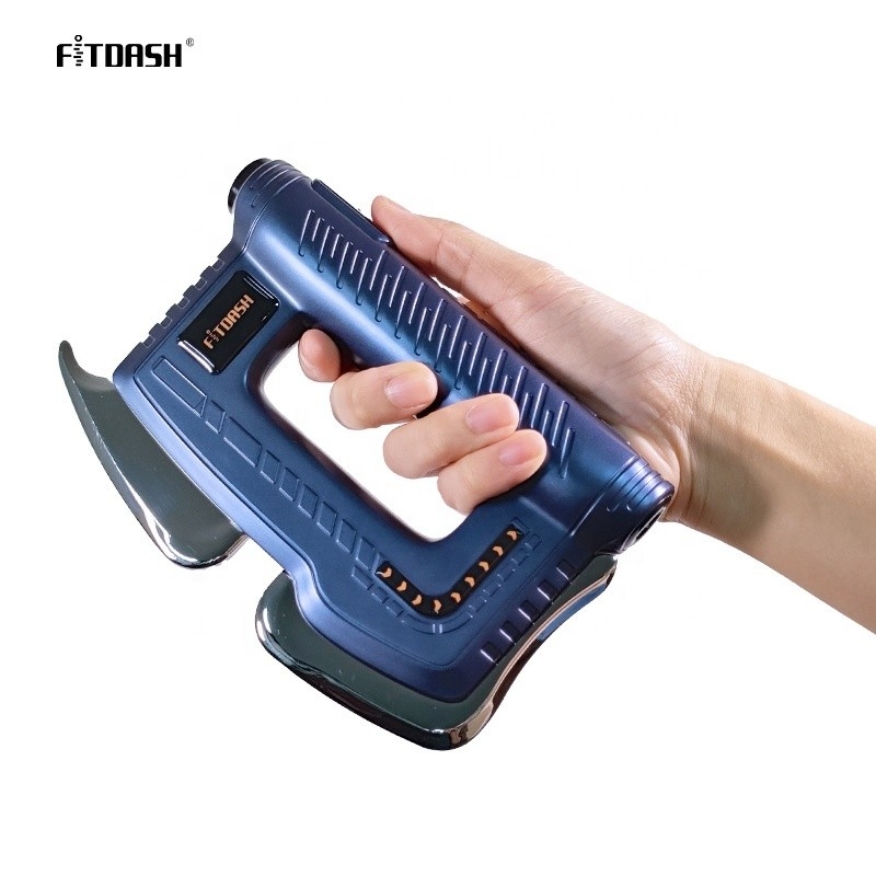 Fitdash NMES 電動ファシヤマッサージナイフ Type-C パワーモードとボタン制御