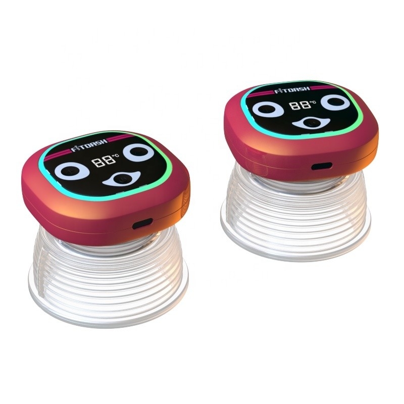 Fitdash スマート真空カップ治療セット 赤光療法とタイプC電源モード