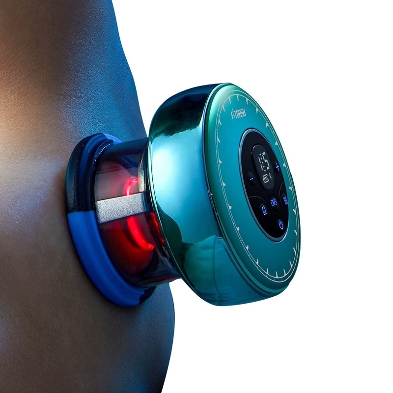 9 モード EMS と 5 暖房 モード Fitdash スマート赤光のための電気スクレイピング カッパング 療法マシン