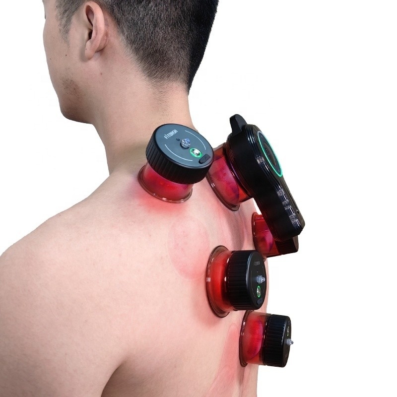 1年 保存期間 Fitdash インテリジェント バキュム カッパ 電気 スマート ダイナミック カッパ スパ用 スクラッピング 機器