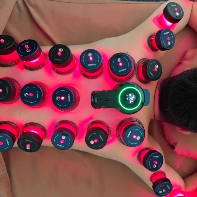 身体の痛みを和らげるための強力なFitdash真空カプリングセラピーマシン 650nm赤光